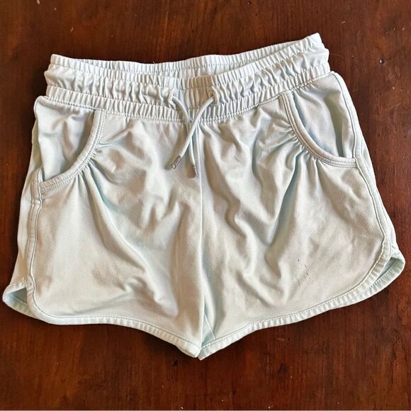 all in motion Pale Blue Little Girls Gym Shorts Size 6/ 6X - Picture 1 of 5